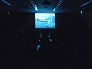 プロジェクターを使っての講義