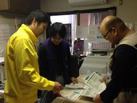 組合員宅を訪問し組合メリットをアピール