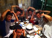 大盛り上がりの懇親会