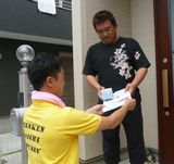 139の組合員さん宅を訪問