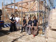 建前を手掛けた青年部の方々