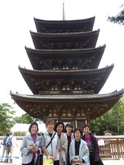 昨年の見学会にて(奈良・興福寺)