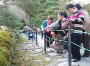 昨年の研修会の様子（光前寺）