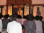 昨年開催された見学会／福井県大安禅寺にて