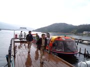 遊覧船を満喫？