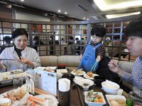 豪華なバイキング