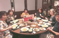 おいしいランチをいただきながら…