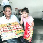 ジュースとお菓子をゲット