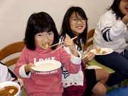 突き立てのお餅美味しいよ