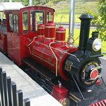 ミニＳＬに乗車