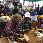 バイキングで満腹