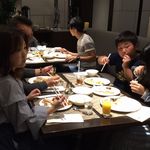 豪華なホテルバイキング