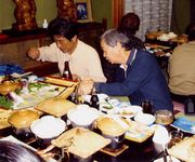 &nbsp;無言でひたすらいただいています