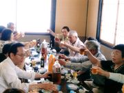 お疲れ様でした 乾杯