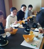 美しい料理が次々と