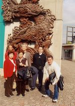 木彫りの里にて