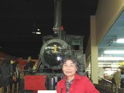 &nbsp;勇壮なＳＬを前に