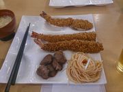 大きなエビフライ