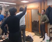 団結ガンバロー