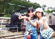 真っ黒の列車だぁ