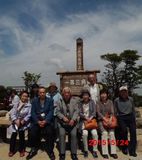 御在所岳山頂での記念撮影