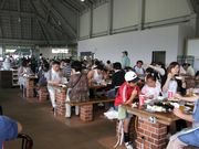 運動の後の食事も絶品