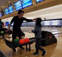 やった~ハイタッチ