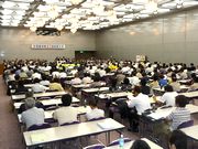 362名程の方々が集まった、全建愛知第37回定期大会