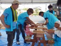 役員さんの熱心な指導