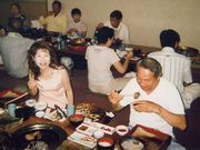 豪華料理に舌鼓