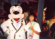ミッキーと一緒