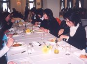 &nbsp;作業後は、美味しいお食事を