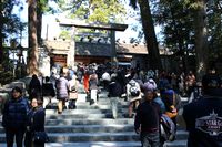 すごい人混みです