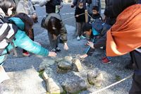 温もりを感じる