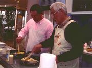 シェフ、頑張っています