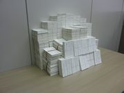 たくさん集まったハガキ