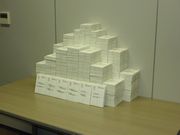 皆さんにお書きいただいたハガキ