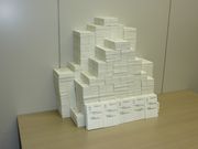 &nbsp;たくさん集まったハガキ