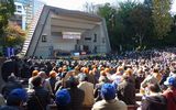 昨年11月19日、日比谷公園大音楽堂に全国の仲間5,002名が集結(中央総決起大会)