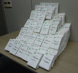 集約されたハガキ