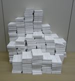 集まった要請ハガキ