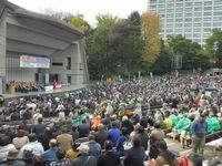 夏と秋の中央総決起大会に全国から仲間が集結