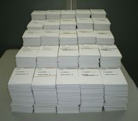 &nbsp;一文字一文字に思いが込められたハガキ