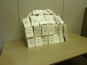 たくさんのハガキが集まりました