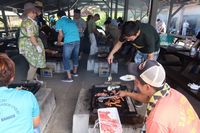 ボリューム満点のバーベキュ