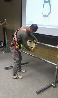 &nbsp;実技講習の様子