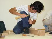 熱心に作業する受講者