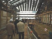 保存修理工事の様子