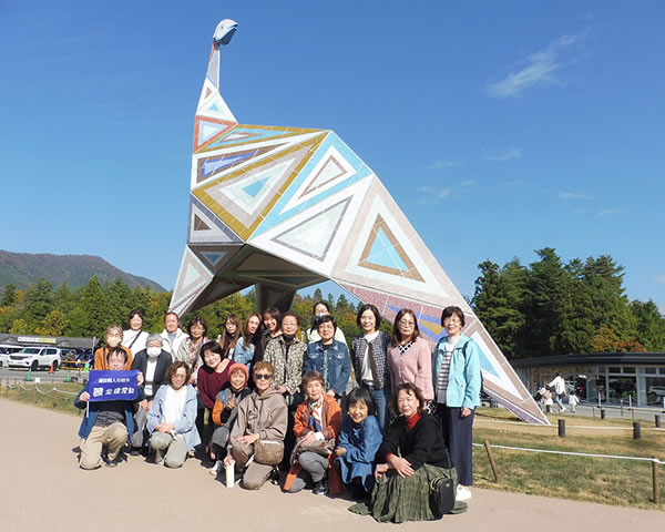 前回の主婦の会日帰り研修会の様子